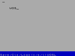 Screen from Notepad