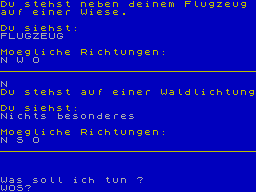 Screen from Notlandung