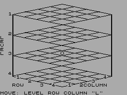 Screen from Noughts and Crosses