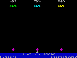 Screen from Numbers