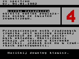 Screen from Numery Szczescia