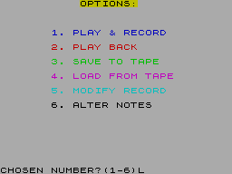 Screen from ORGANize