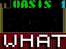 Screen from Oasis 1