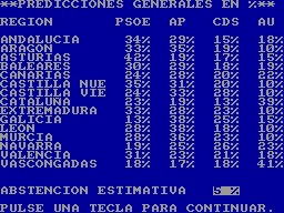 Screen from Objetivo: La Moncloa