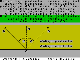 Screen from Odbicie Swiatla