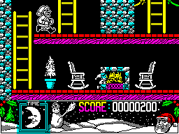 Screen from The Official Father Christmas Game