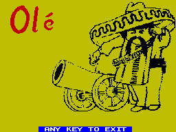 Screen from Ole