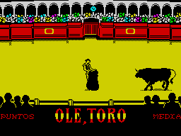 Screen from Ole, Toro