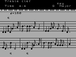 Screen from Oliver's Music Box