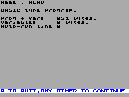 Screen from Oliver's Readr