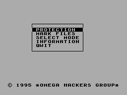 Screen from Omega Protector