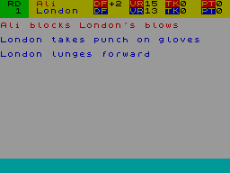 Screen from On the Ropes II