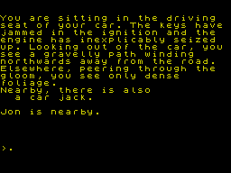 Screen from One Dark Night