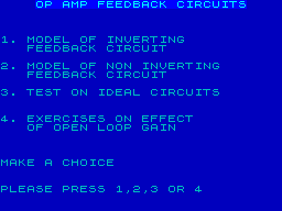 Screen from Op-Amp