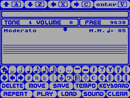 Screen from Opus1