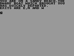 Screen from Orc Island