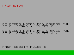 Screen from Organocomp