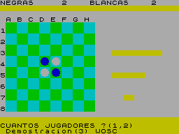 Screen from Otelo