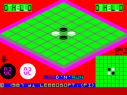 Screen from Othello 3D