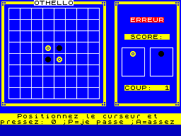 Screen from Othello