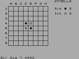 Screen from Othello