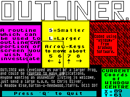 Screen from Outliner