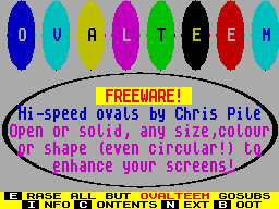 Screen from Ovalteem
