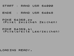 Screen from P-Schrift