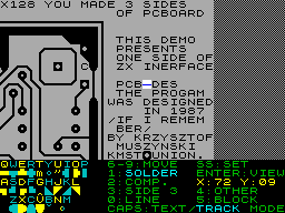 Screen from PCB-DES