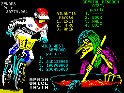 Screen from POKEs 2