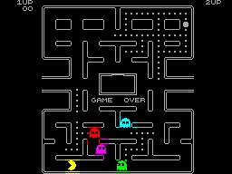 Screen from Pac-Man Emulator