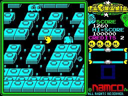 Screen from Pac-Mania
