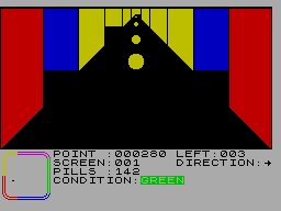 Screen from 3D Pacman