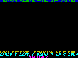 Screen from The Pacman Construction Set