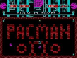 Screen from Pacman II: Razbunarea lui Phantom