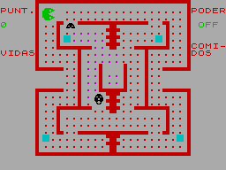 Screen from Pacman