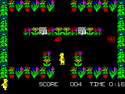 Screen from Paddington's Garden Game