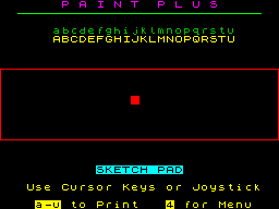 Screen from Paint Plus