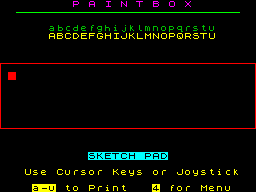 Screen from Paintbox