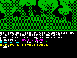 Screen from El Pajaro de Fuego