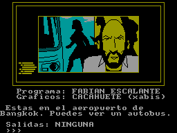 Screen from Los Pajaros de Bangkok