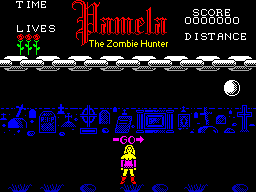 Screen from Pamela the Zombie Hunter