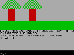 Screen from Papa Noel