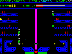 Screen from Paradroids