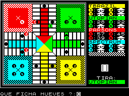 Screen from Parchis