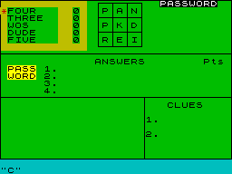 Screen from Password