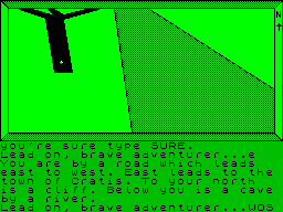 Screen from Past the Cyclops Lair