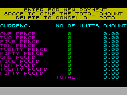 Screen from Paypackets