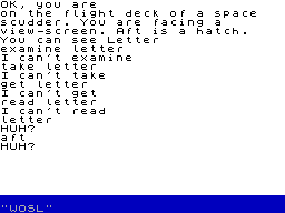Screen from The Pen and the Dark