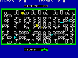 Screen from Pengo